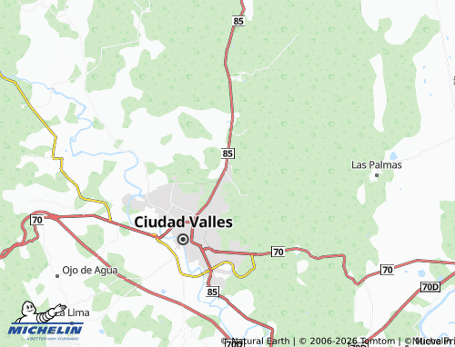 MICHELIN Las Granjas map - ViaMichelin