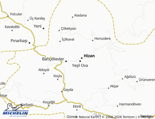 Mappa MICHELIN Yeni Kent - ViaMichelin