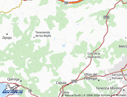 MICHELIN Coro Grande map - ViaMichelin