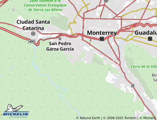MICHELIN Lomas de San Ángel map - ViaMichelin