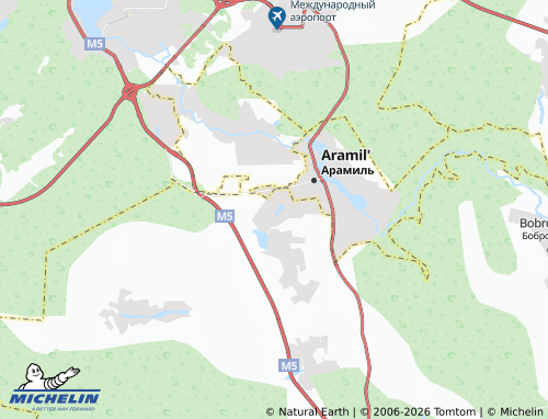 MICHELIN-Landkarte Patrushi - ViaMichelin