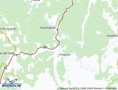 Carte MICHELIN La Unión - ViaMichelin