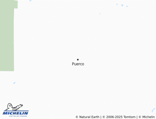 MICHELIN Puerco map - ViaMichelin