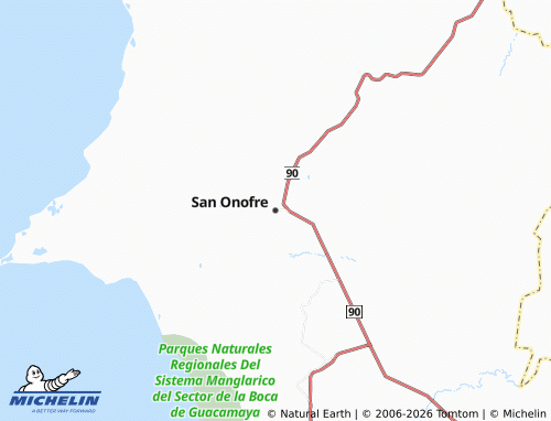 Mappa MICHELIN San Onofre - ViaMichelin
