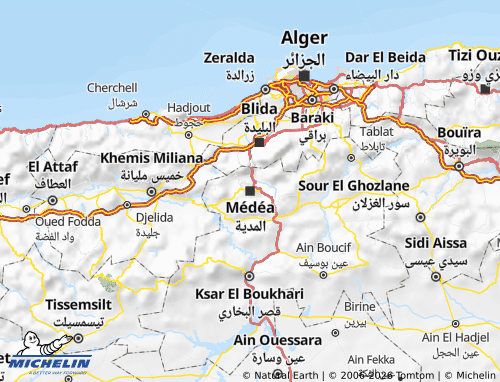 Kaart MICHELIN al-Mudyah - ViaMichelin