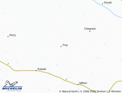 Mappa MICHELIN Troy - ViaMichelin