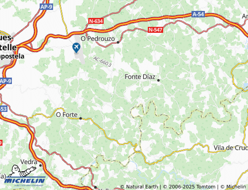 MICHELIN Ciocende map - ViaMichelin