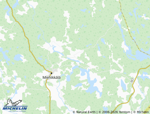 MICHELIN Hurttala map - ViaMichelin