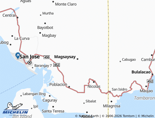 MICHELIN Magsaysay map - ViaMichelin