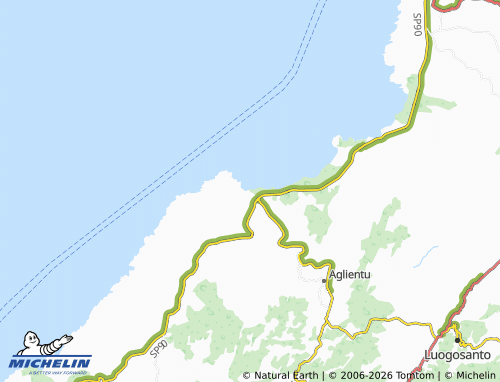 MICHELIN Vignola Mare map - ViaMichelin