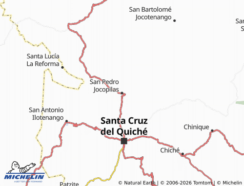 Mappa MICHELIN San Pedro Jocopilas - ViaMichelin