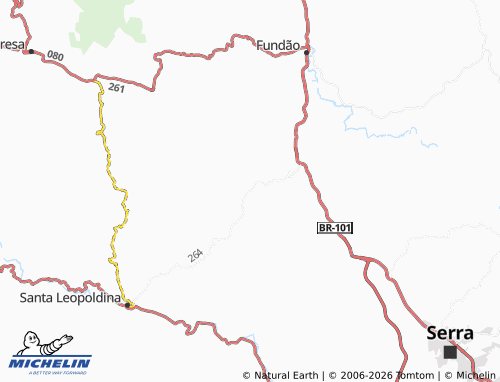 Mapa MICHELIN Djalma Coutinho - ViaMichelin