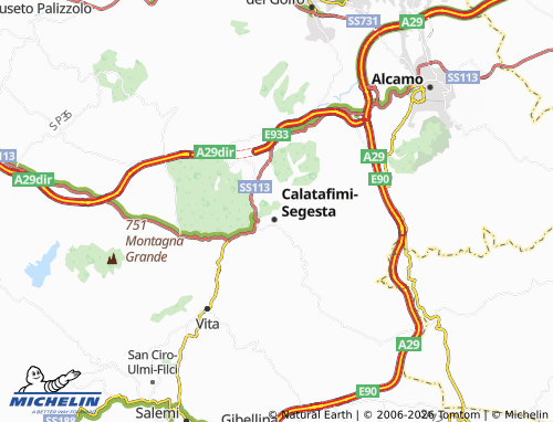 MICHELIN Tre Croci map - ViaMichelin