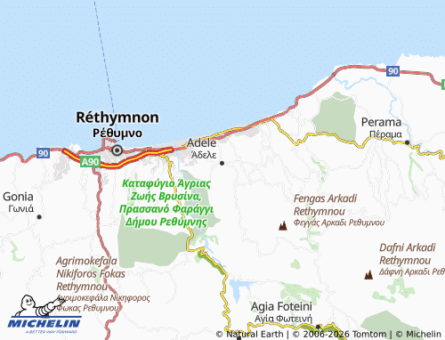 Mappa MICHELIN Agia Paraskevi - ViaMichelin