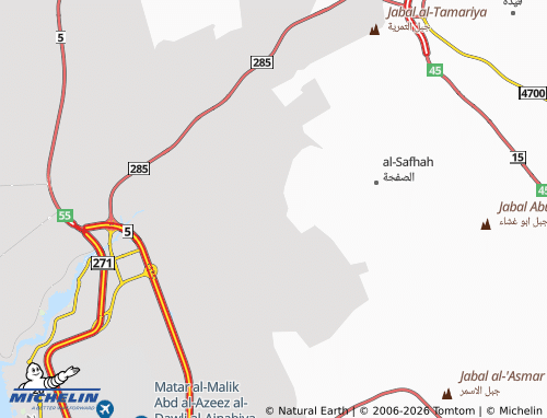 Carte MICHELIN alhijaz - ViaMichelin