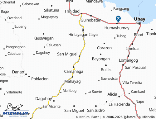 MICHELIN San Jose map - ViaMichelin