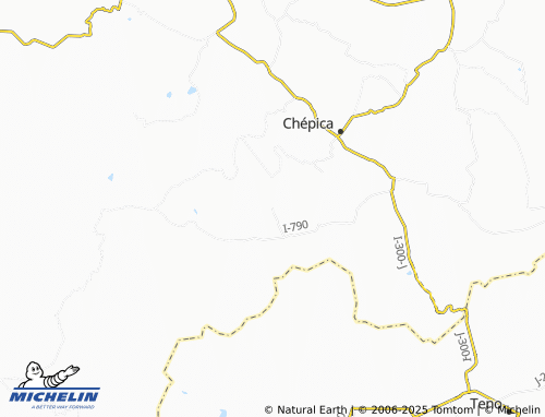 Carte MICHELIN El Maitén - ViaMichelin