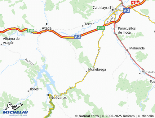 MICHELIN La Vilueña map - ViaMichelin