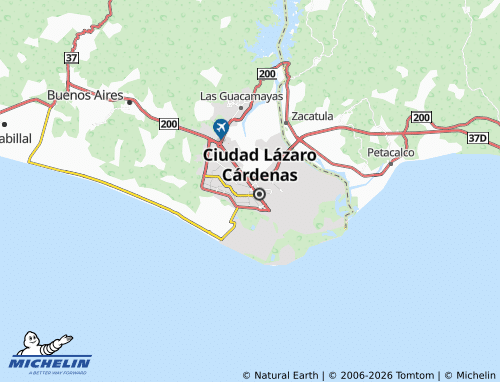 Mapa MICHELIN Ejido Melchor Ocampo - ViaMichelin