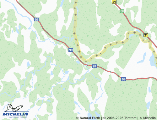 Carte MICHELIN Saivomuotka - ViaMichelin
