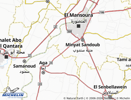 Mapa MICHELIN Salkah - ViaMichelin