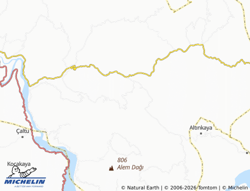 Mappa MICHELIN Karataş - ViaMichelin