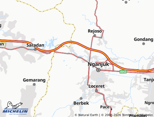 MICHELIN Paron map - ViaMichelin