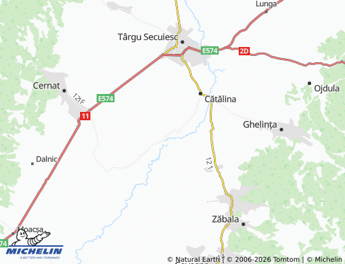 MICHELIN Hătuica map - ViaMichelin