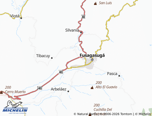 Carte MICHELIN Novillero - ViaMichelin