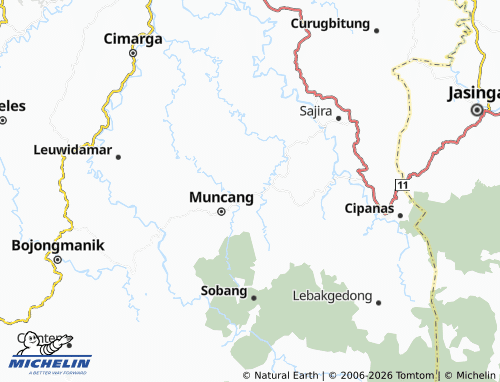 Kaart MICHELIN Sukanagara - ViaMichelin