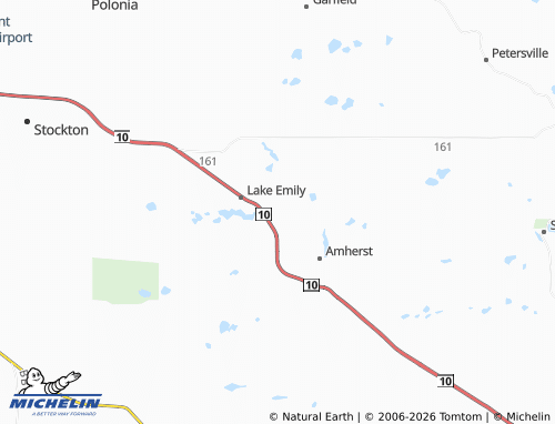 Mapa MICHELIN Amherst Junction - ViaMichelin