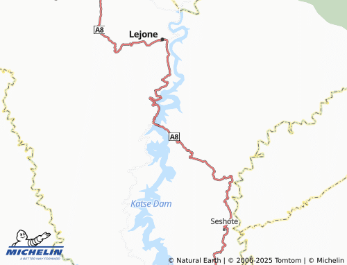 MICHELIN Mphorosane map - ViaMichelin