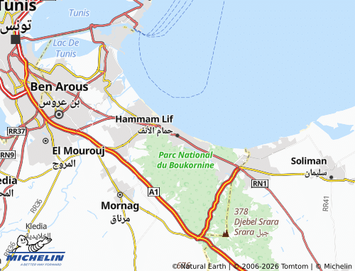 MICHELIN-Landkarte Hammam al-'Anf - ViaMichelin