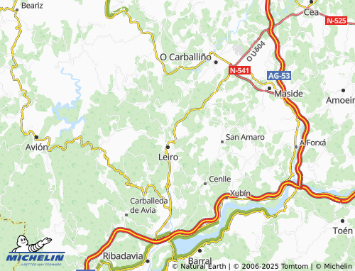 MICHELIN Gomariz (Santa María) map - ViaMichelin
