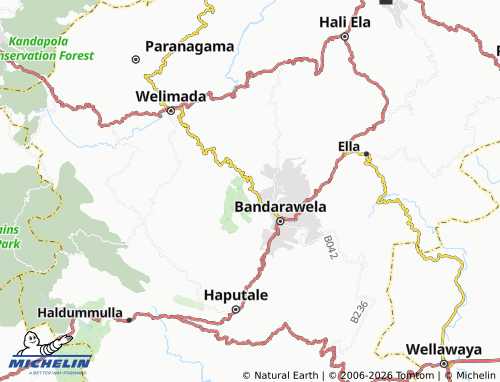 Mappa MICHELIN Ambegoda - ViaMichelin