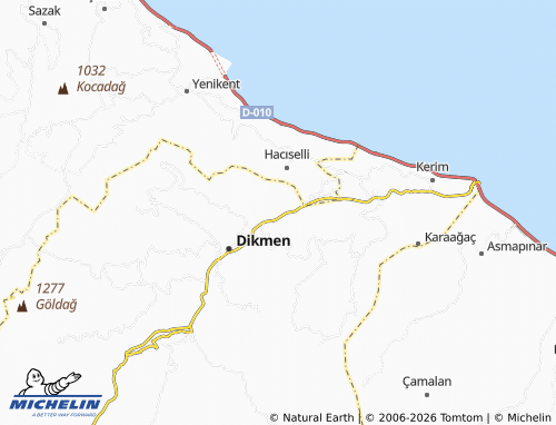 Mapa MICHELIN Çorak - ViaMichelin
