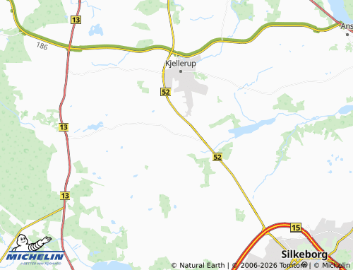 Mappa MICHELIN Vinderslev - ViaMichelin