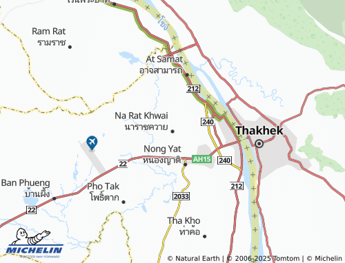MICHELIN Na Rat Khwai map - ViaMichelin