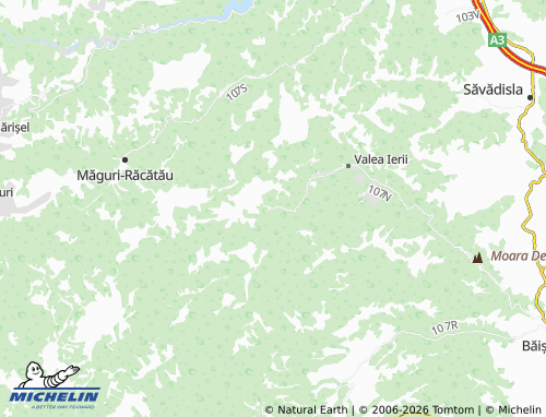 MICHELIN Cerc map - ViaMichelin
