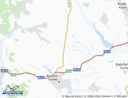 Mappa MICHELIN Olesyne - ViaMichelin