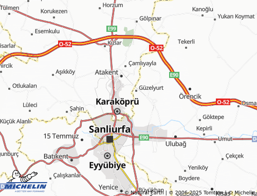MICHELIN Doğukent map - ViaMichelin