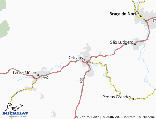 Mappa MICHELIN Coloninha - ViaMichelin