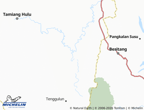 MICHELIN Simpang Kiri map - ViaMichelin