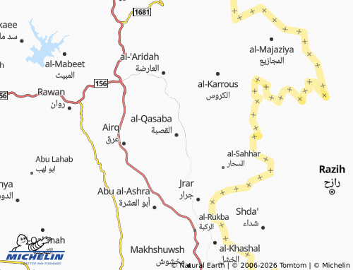 Carte MICHELIN al-Qasaba - ViaMichelin