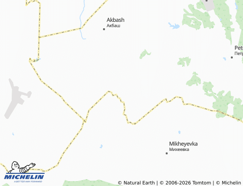 MICHELIN-Landkarte Kirillovka - ViaMichelin