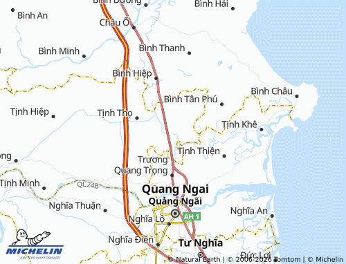 Mapa MICHELIN Tịnh Phong - ViaMichelin