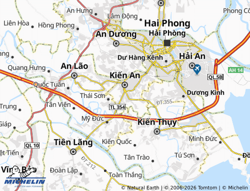 Mapa MICHELIN Phù Liễn - ViaMichelin