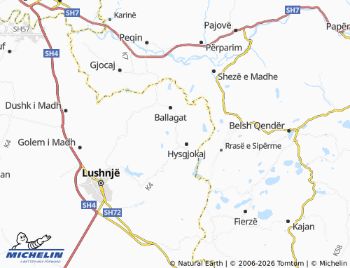 MICHELIN Çanakaj map - ViaMichelin