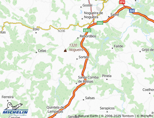 MICHELIN Sortes map - ViaMichelin
