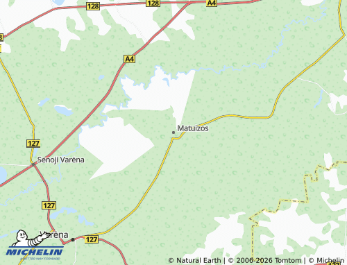 Mapa MICHELIN Matuizos - ViaMichelin